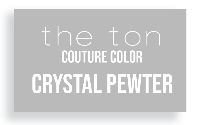 Couture Color - Crystal Pewter Dye