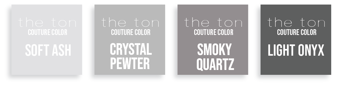 Couture Color - Pewter Minis