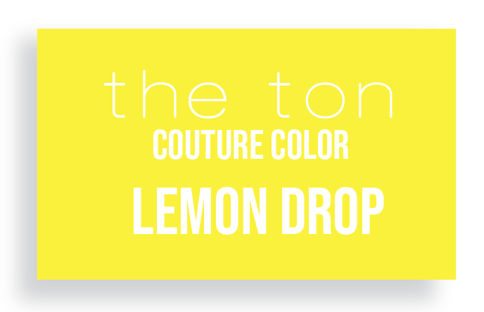 Couture Color - Lemon Drop Dye