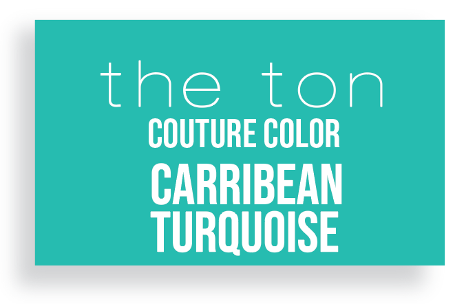 Couture Color - Caribbean Turquoise Dye