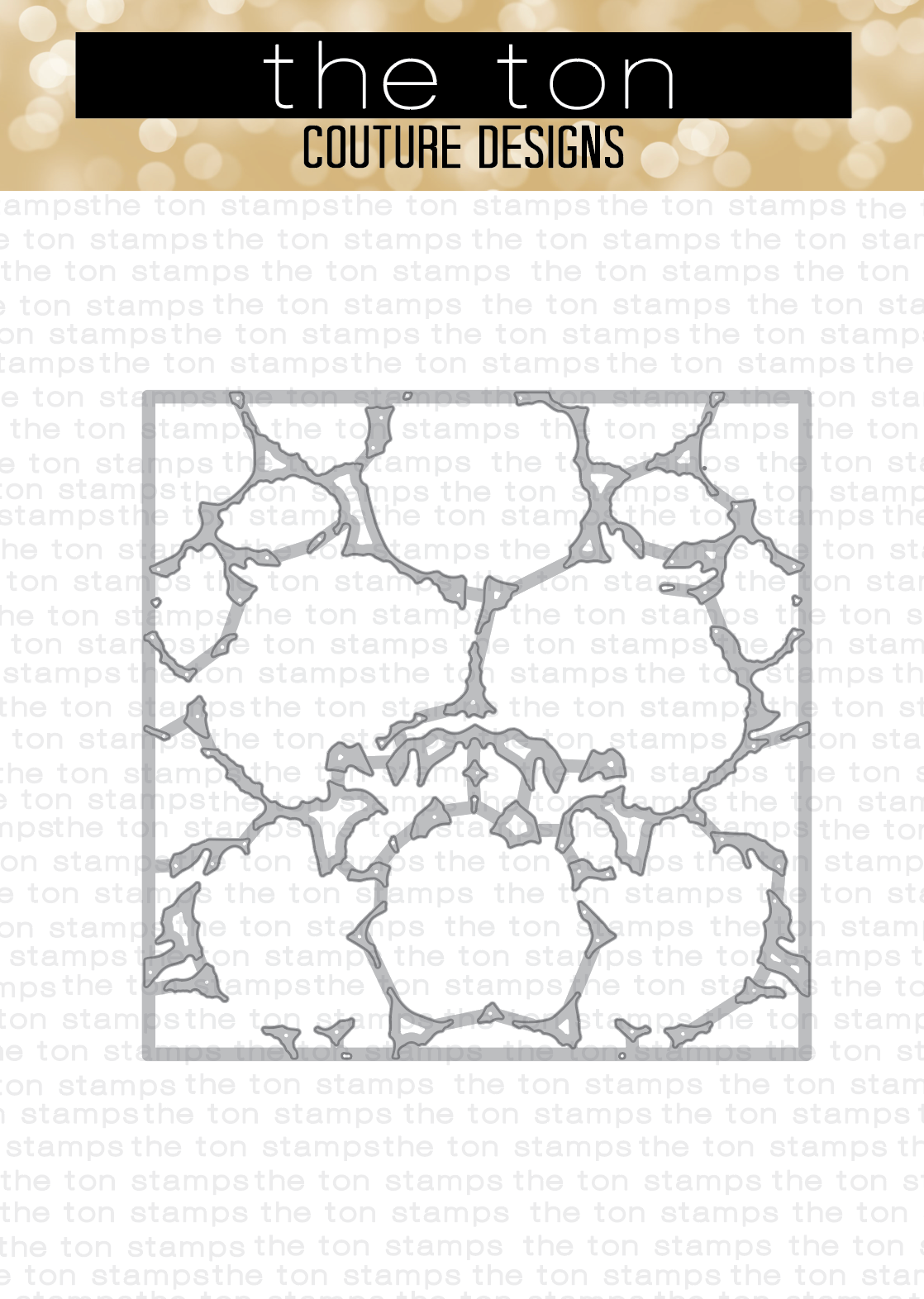 Carnation Damask Coordinating Die