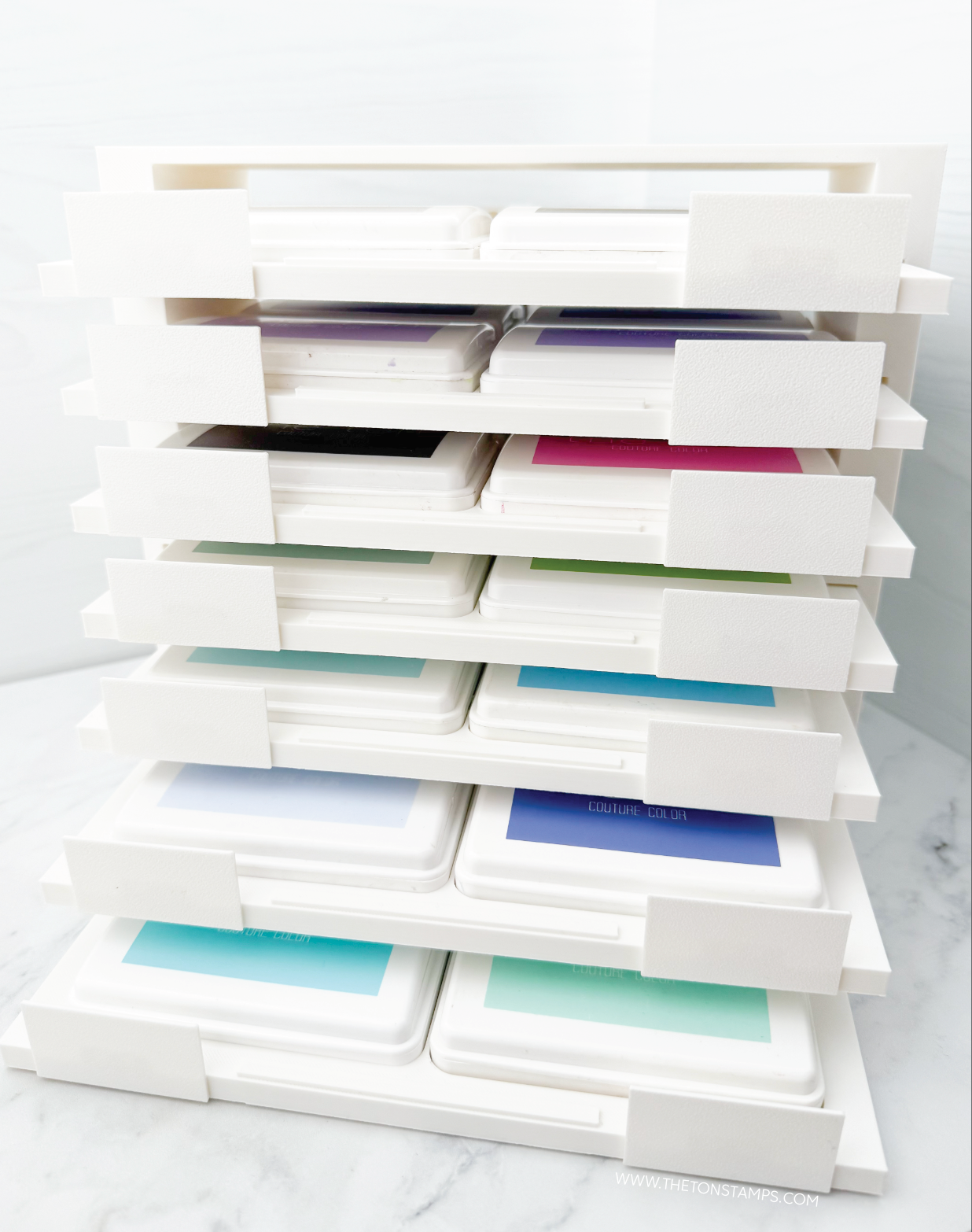 Floating Trays Stamp Pad Storage