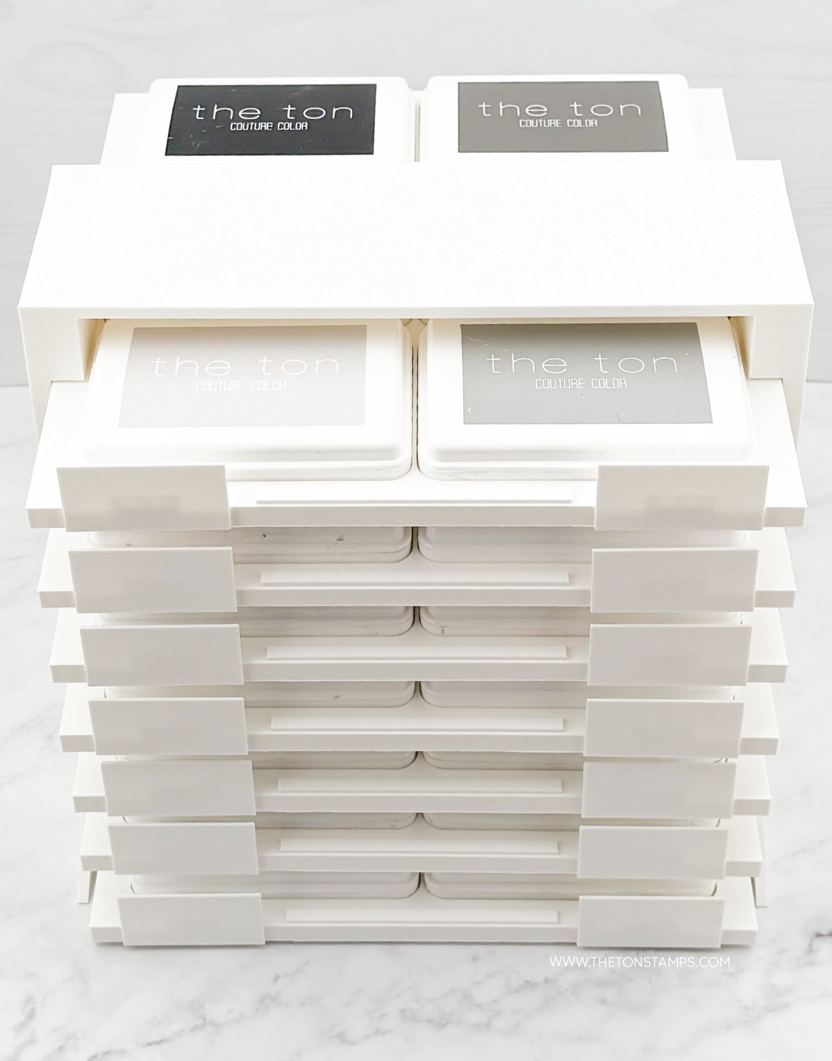 Floating Trays Stamp Pad Storage