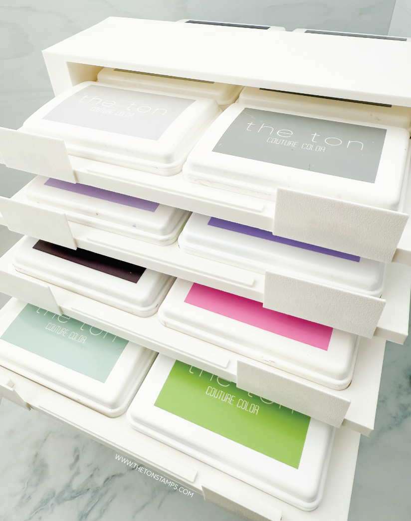 Floating Trays Stamp Pad Storage