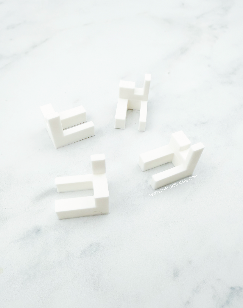 Stackable Mini Ink Base Connectors (4 pc)