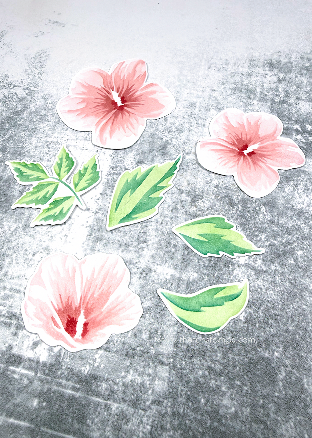 Rose of Sharon Layering Stencils