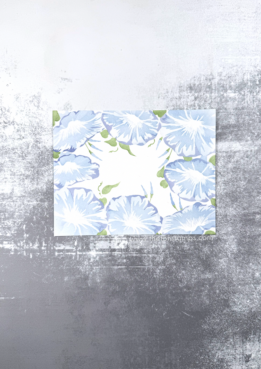 Morning Glory Border Layering Stencils