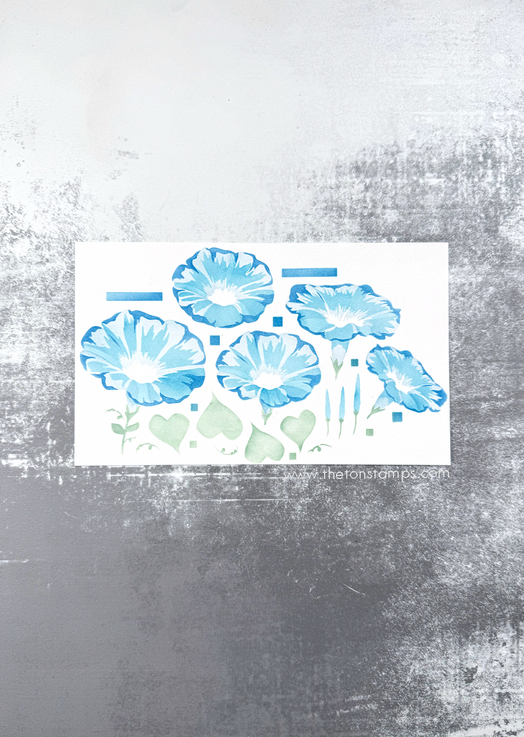 Morning Glory Cheer Layering Stencils