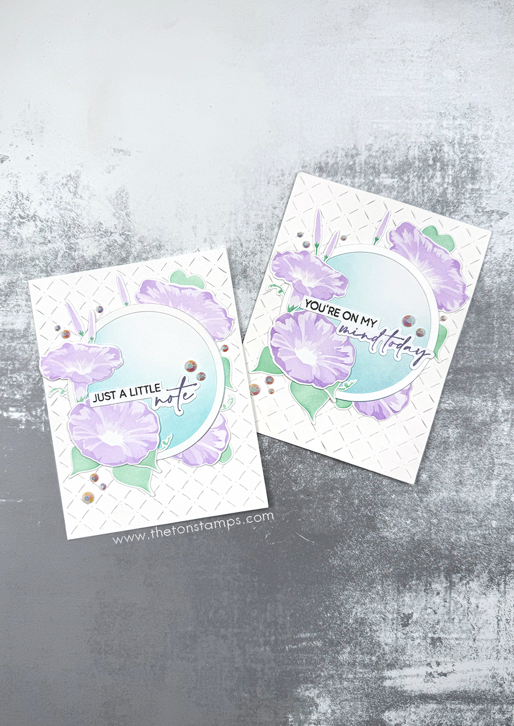 Morning Glory Cheer Layering Stencils