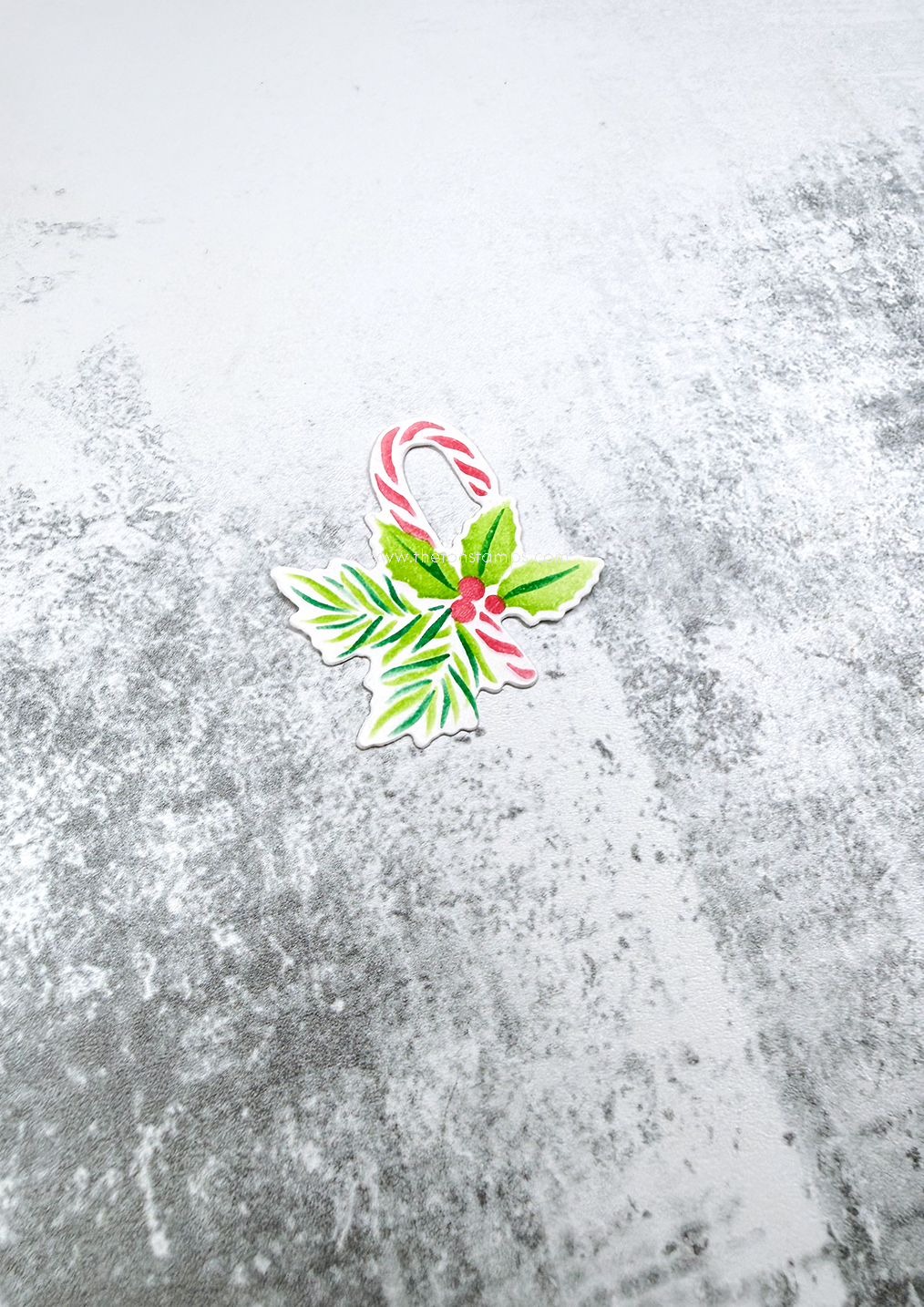 Mini Candy Cane Layering Stencils