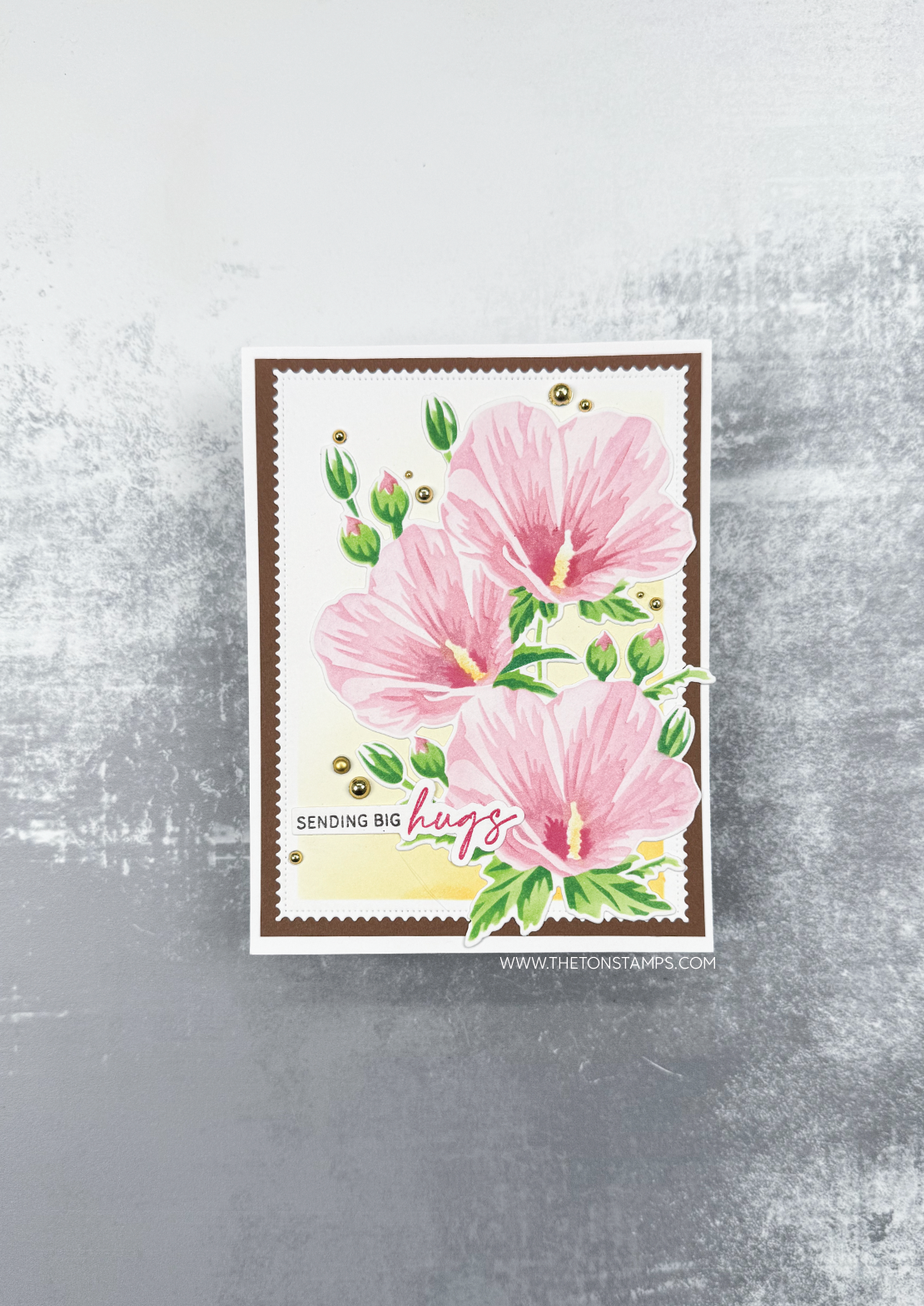 Climbing Rose of Sharon Layering Stencils
