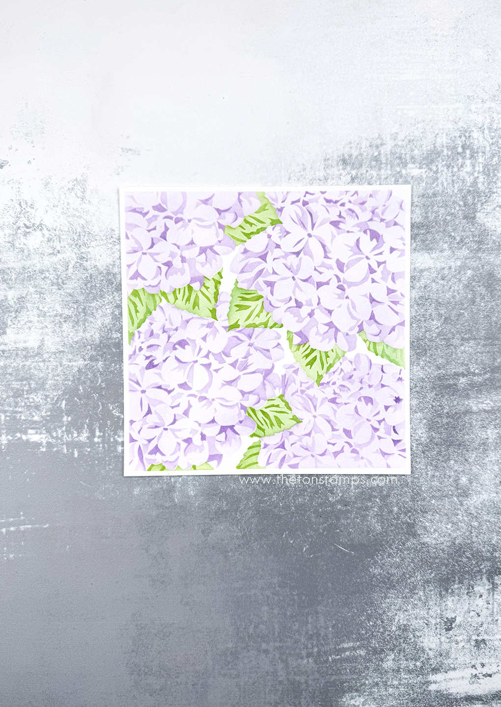 Hydrangea Garden Layering Stencils
