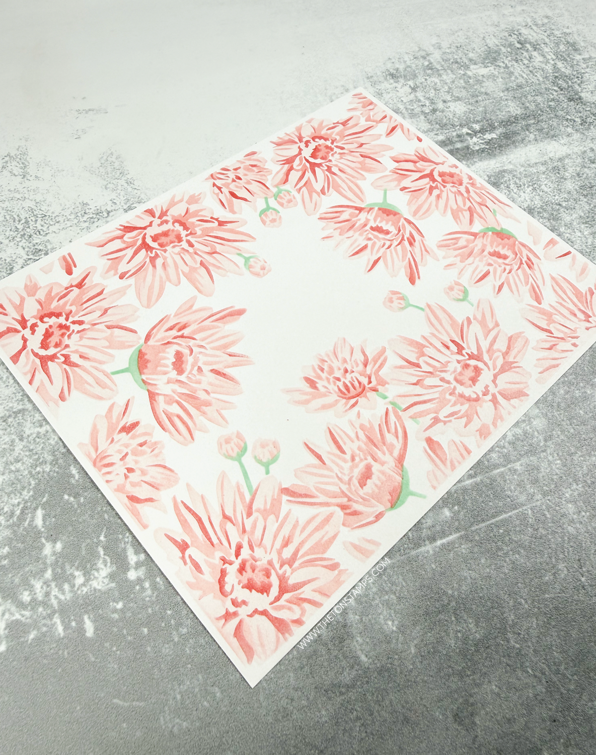 Mum Border Layering Stencils