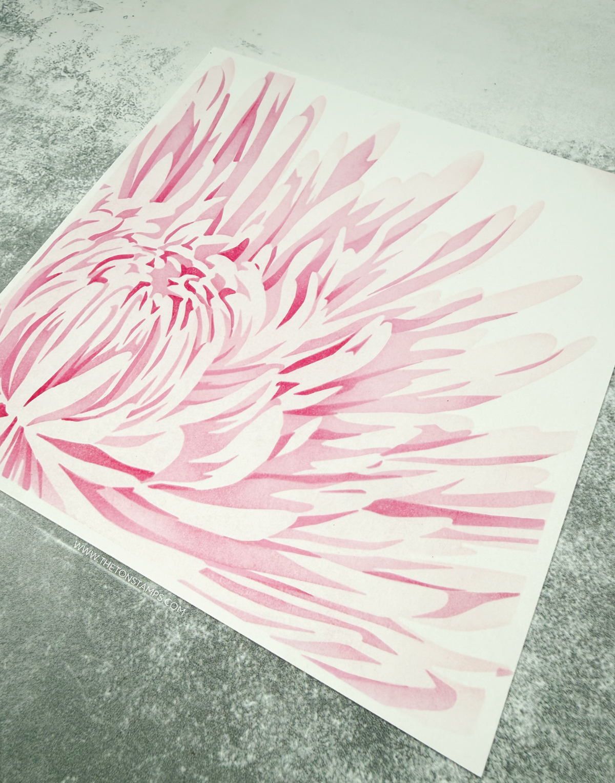 Mum Close Up Layering Stencils