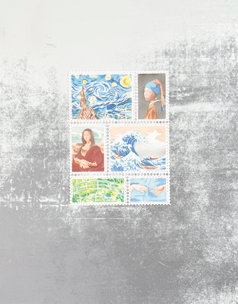 Postage: Fine Art Layering Stencils