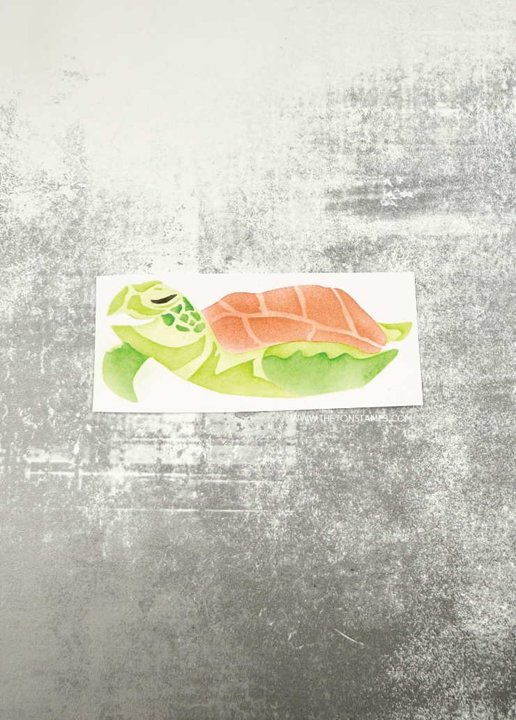 Sea Turtle Layering Stencils