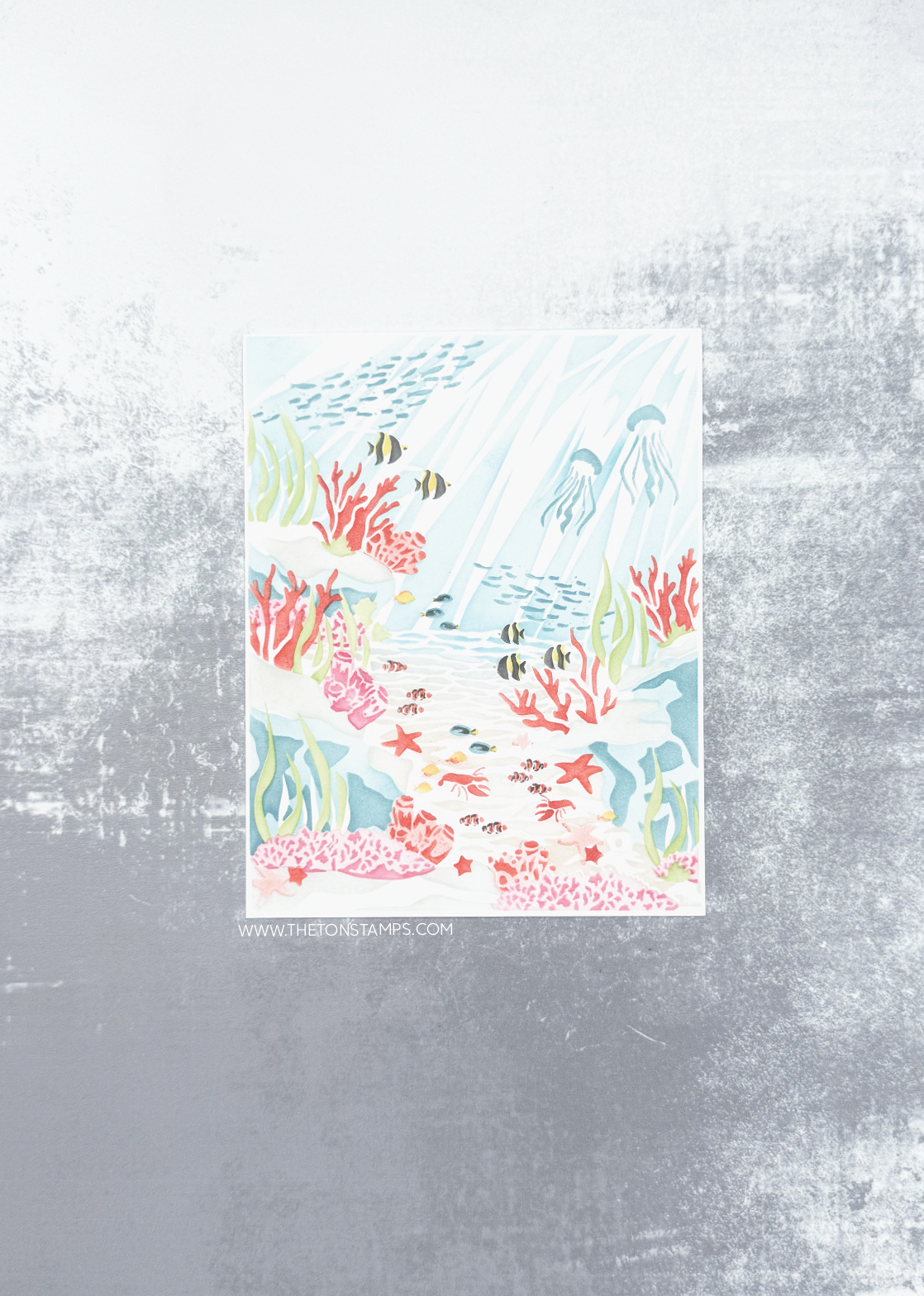 Under the Sea Layering Stencils