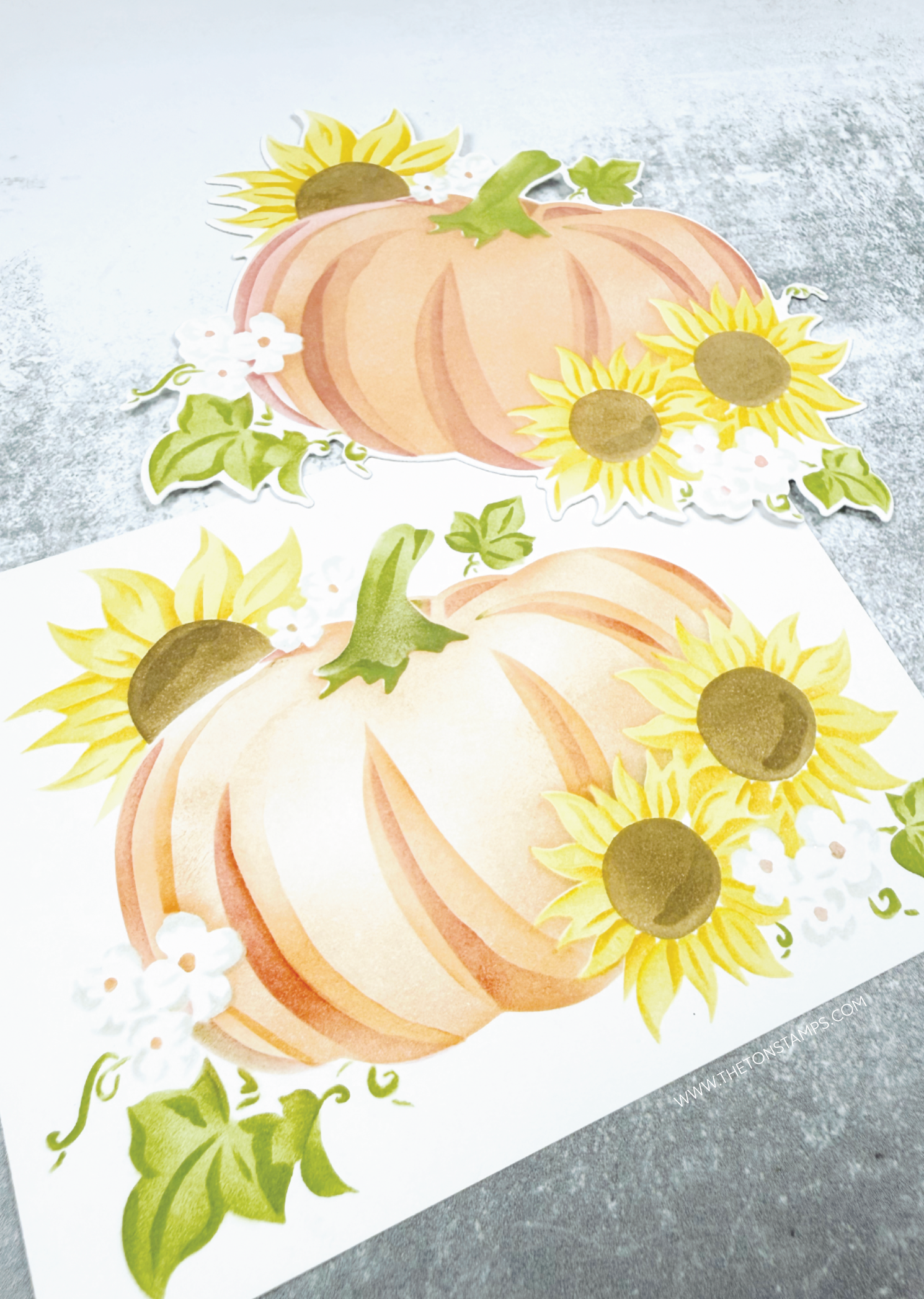 Harvest Pumpkin Layering Stencils
