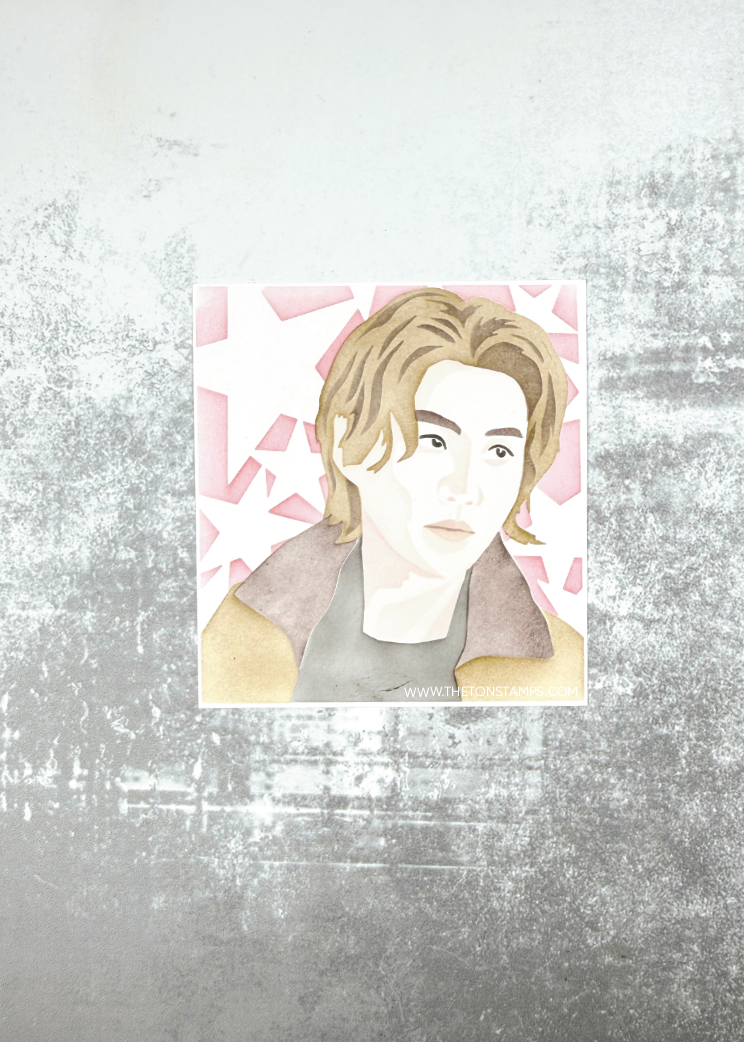 BTS Suga Stencils
