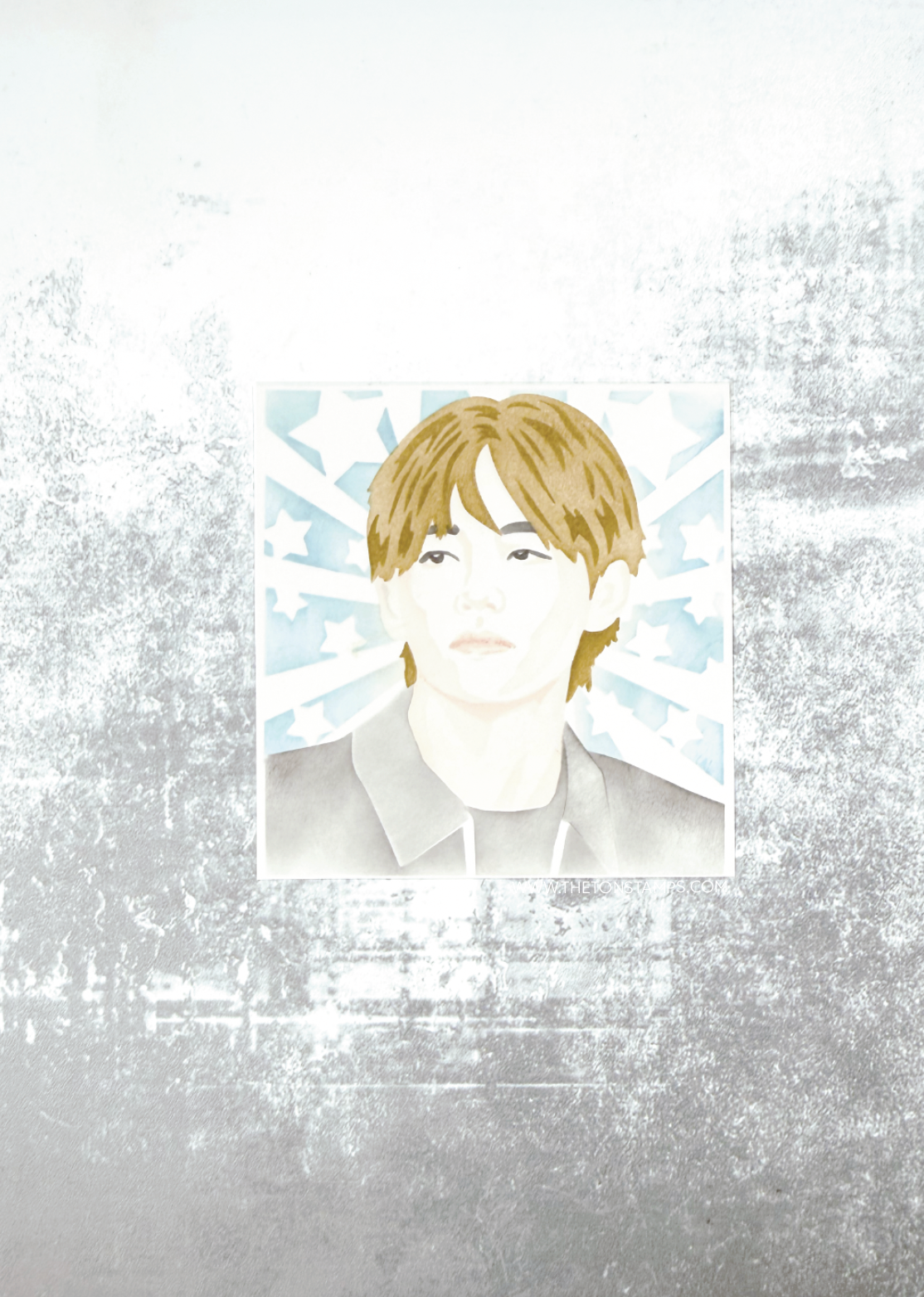 BTS V Stencils