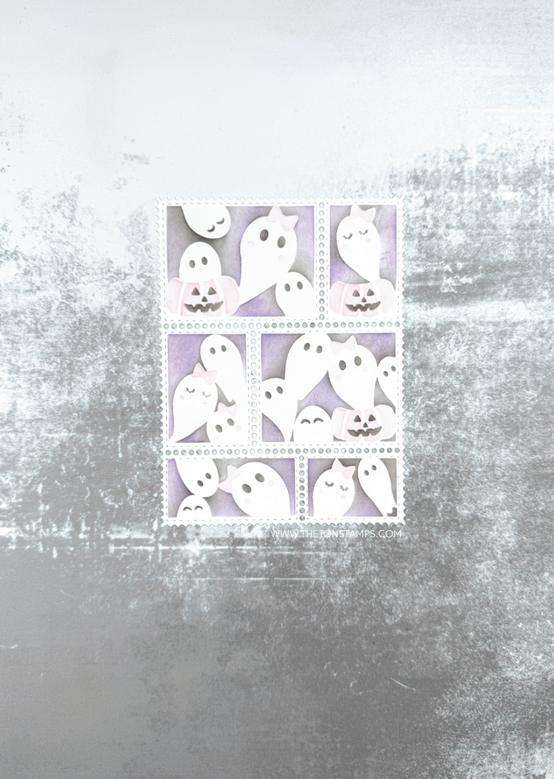 Postage: Ghosties Layering Stencils
