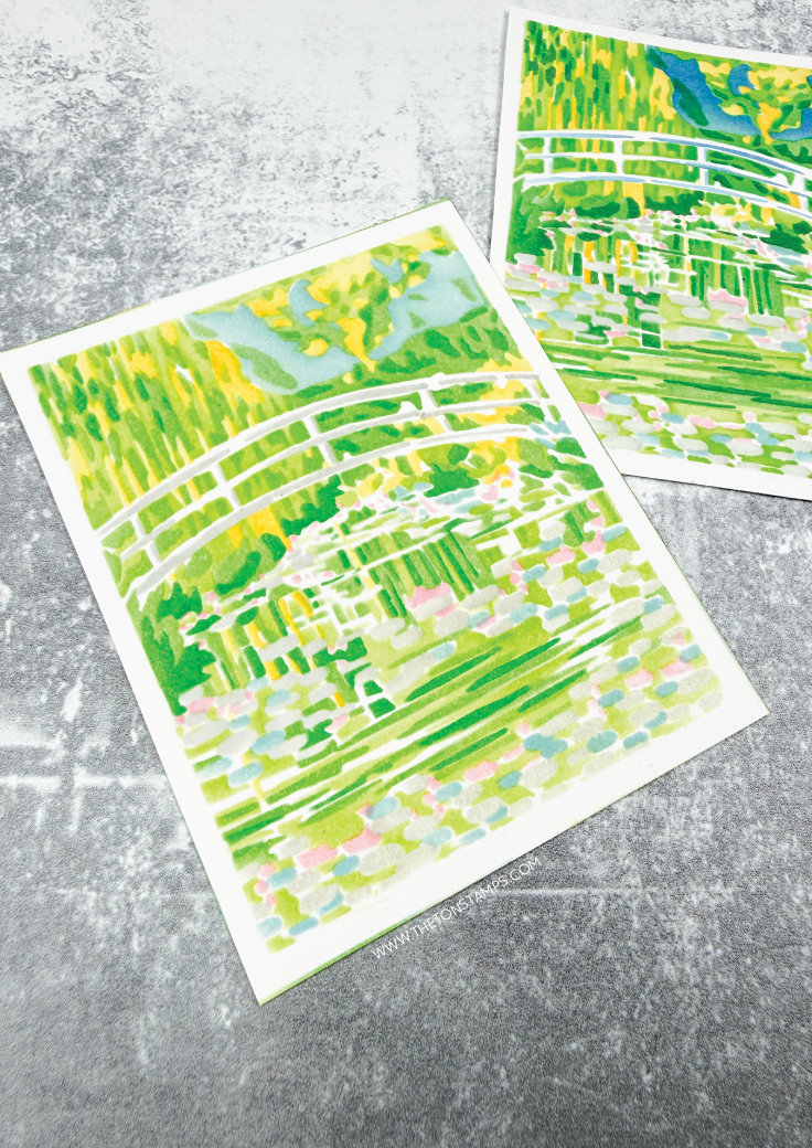 Water Lilies Layering Stencils