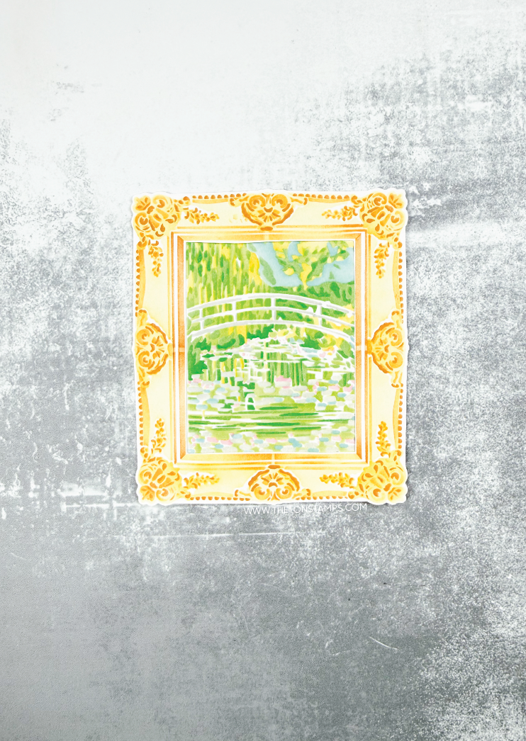 Baroque Frame Layering Stencils