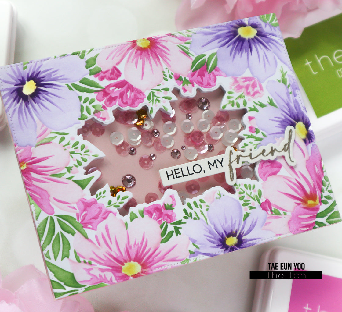 Cosmos Border Layering Stencils