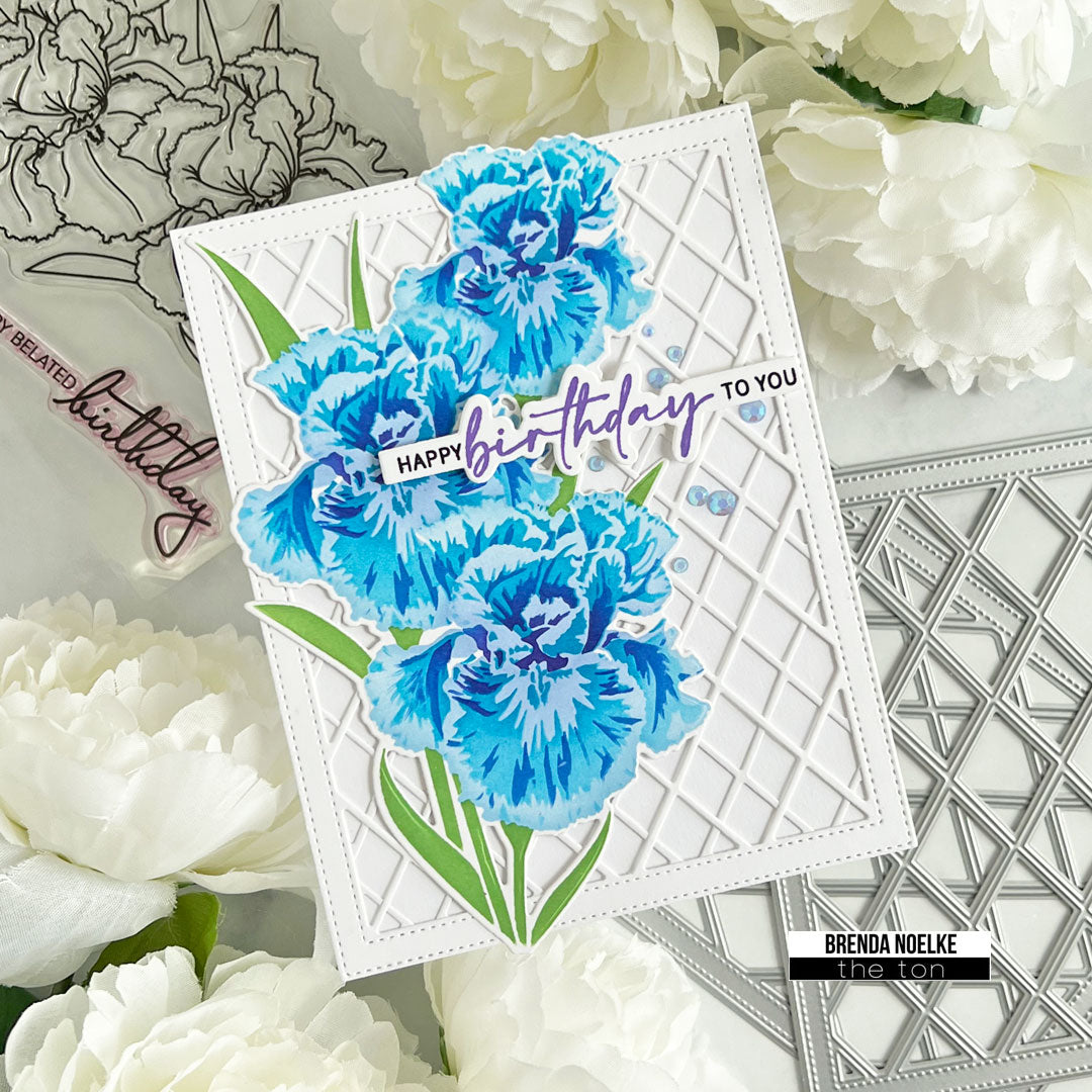 Climbing Iris Layering Stencils