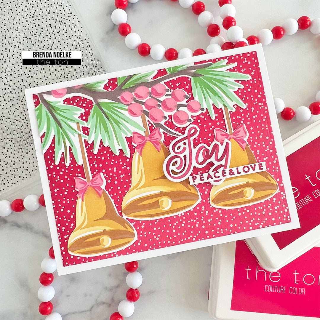 Speckled Background Stamp
