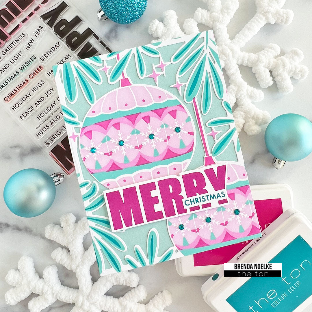 Jolly Season Large Stencils