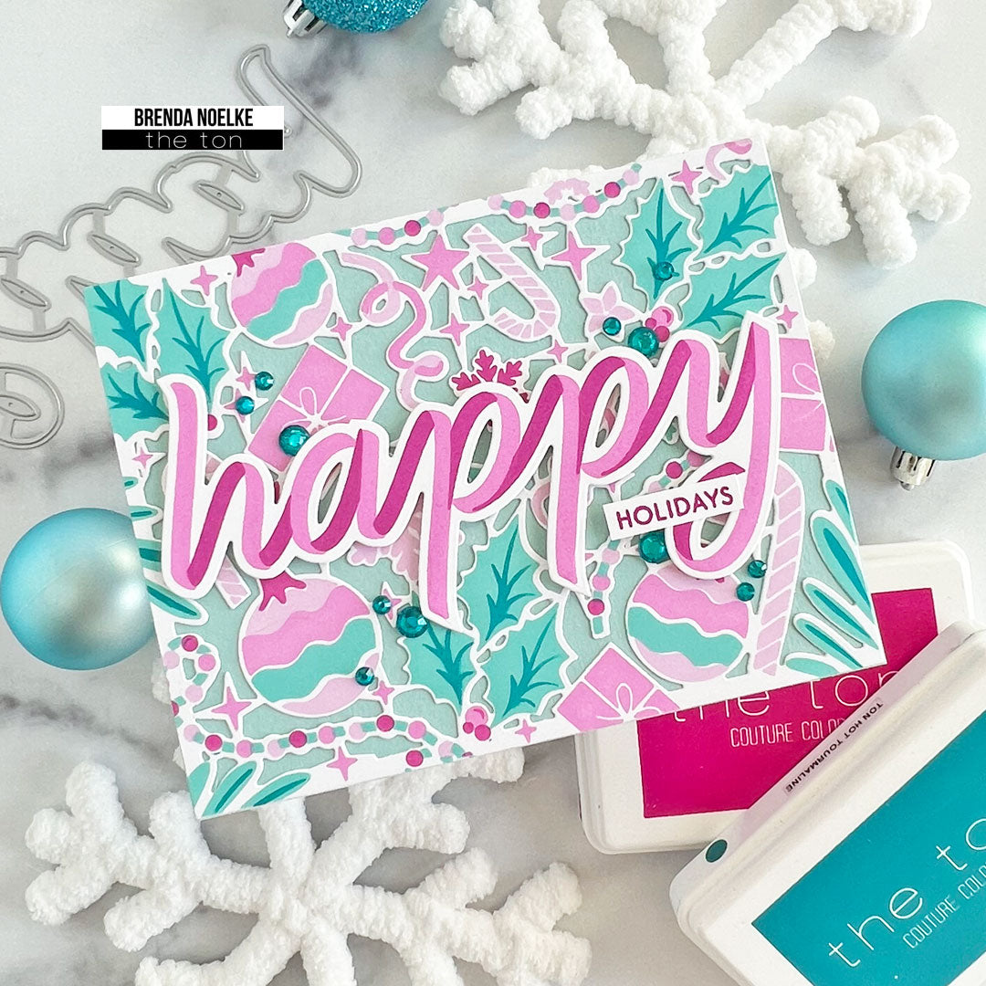 Jolly Season Large Stencils