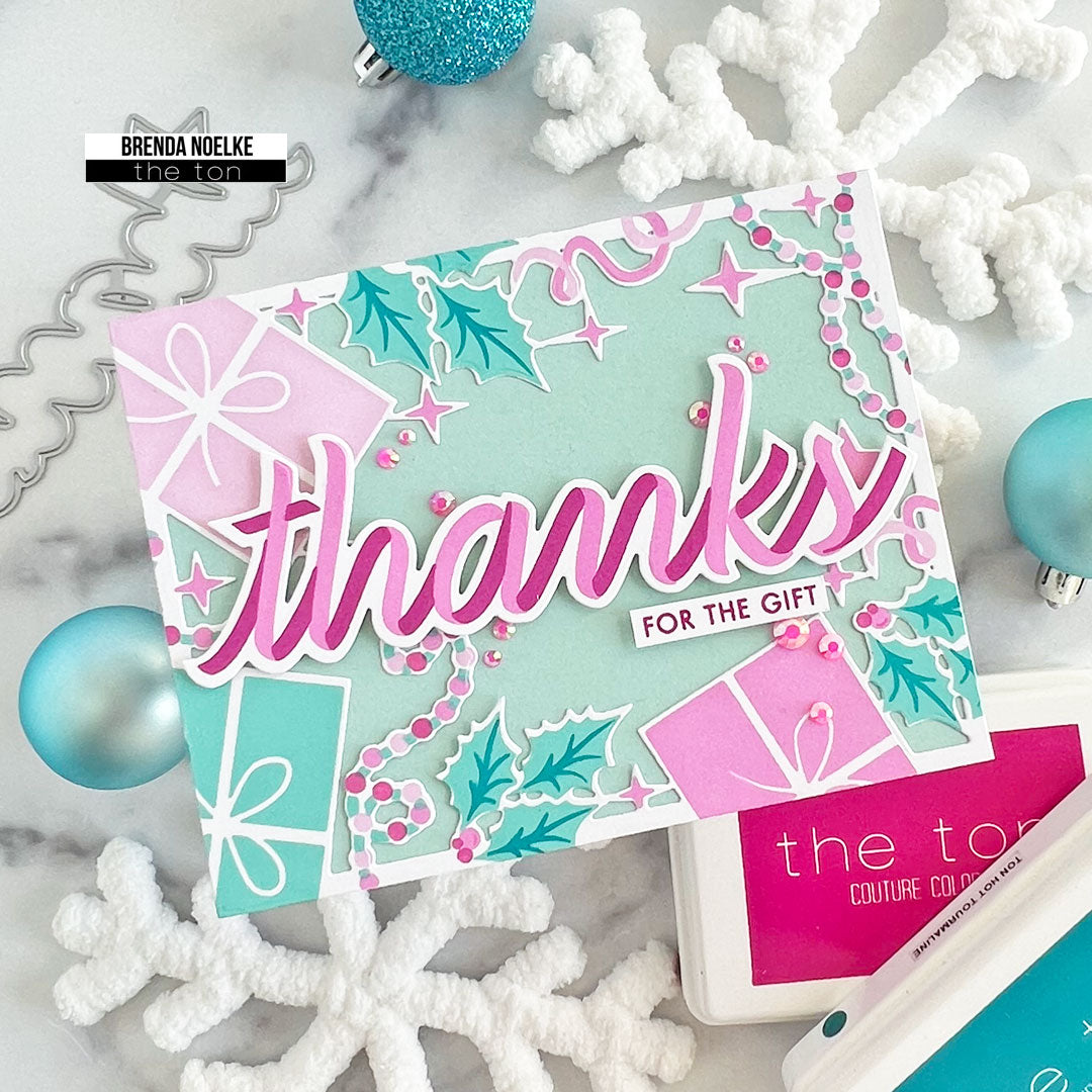 Jolly Season Large Stencils