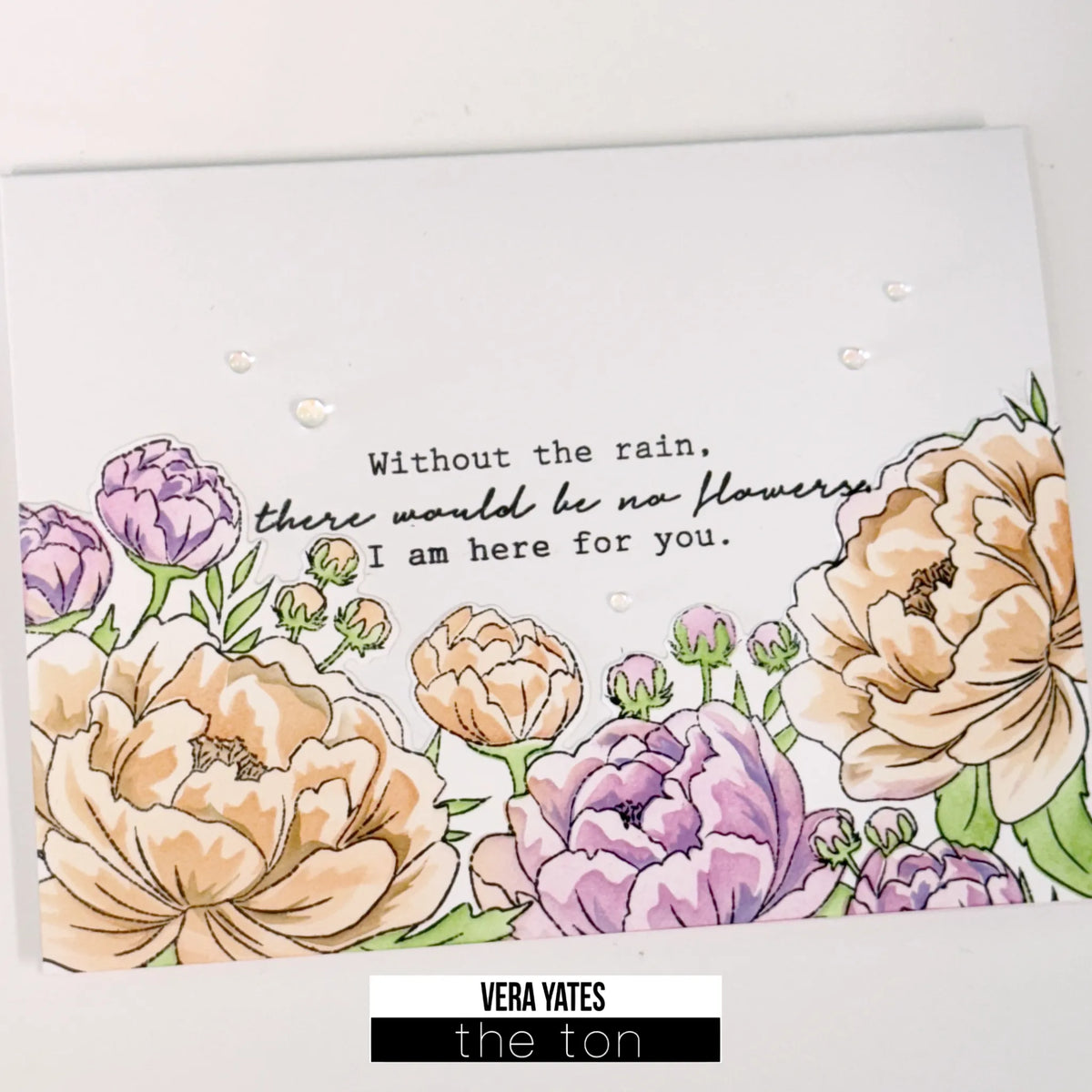 Peony Border Layering Stencils