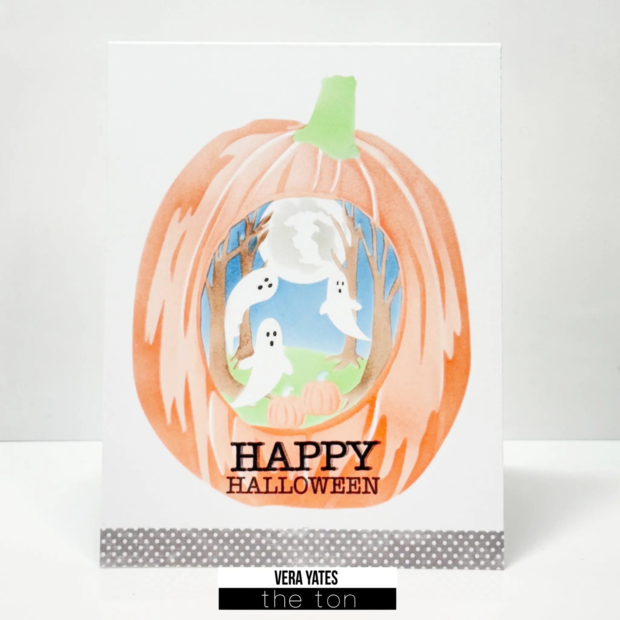 Pumpkin Ghosts Layering Stencils