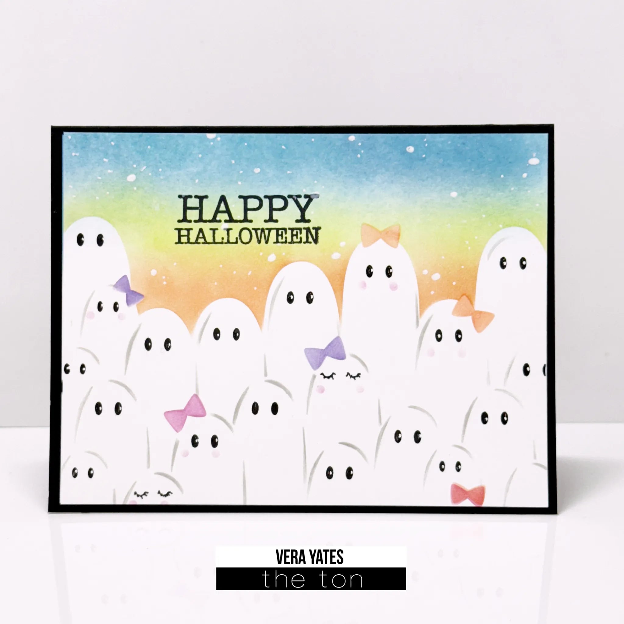Ghosts and Bows Stencils