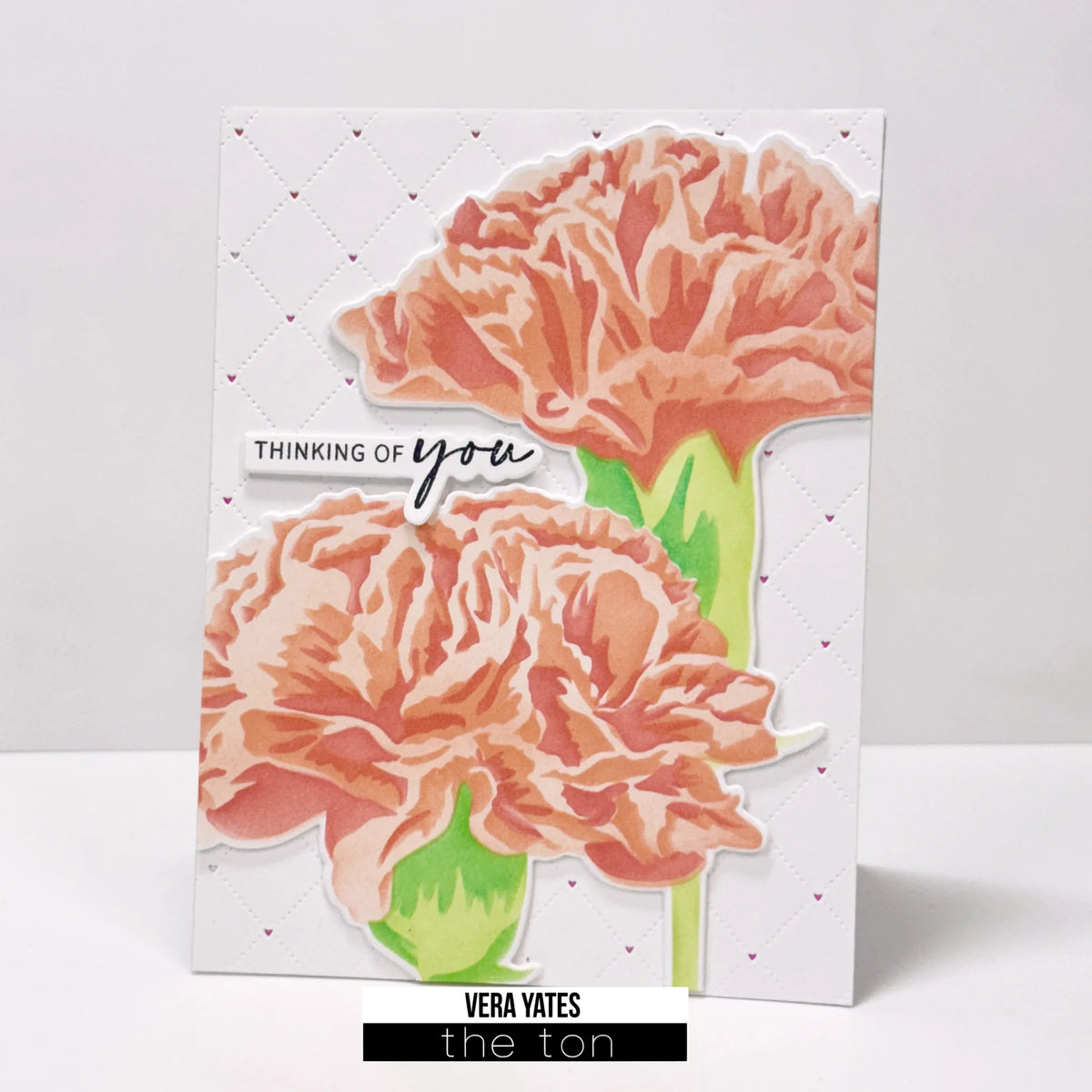Carnation Duo Layering Stencils