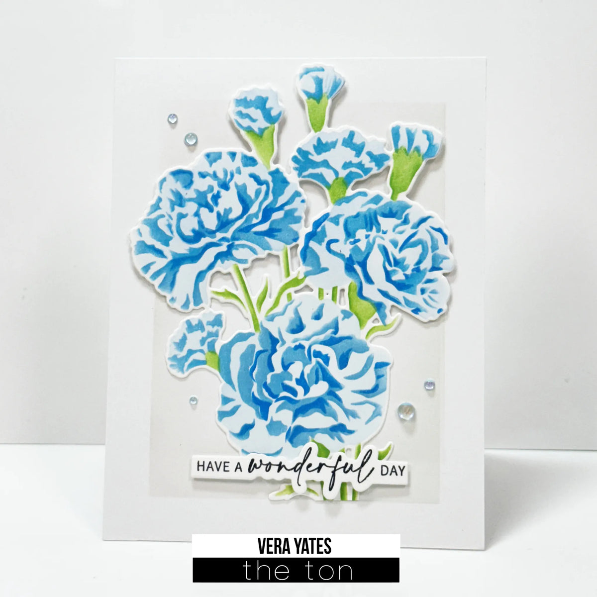 Climbing Carnations Layering Stencils