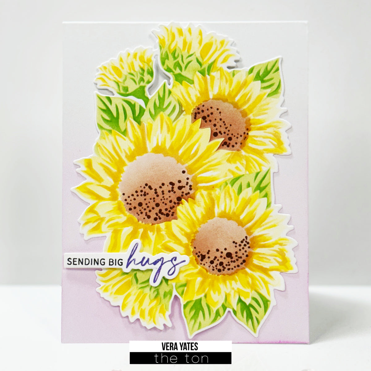 Sunflower Party Large Stencils