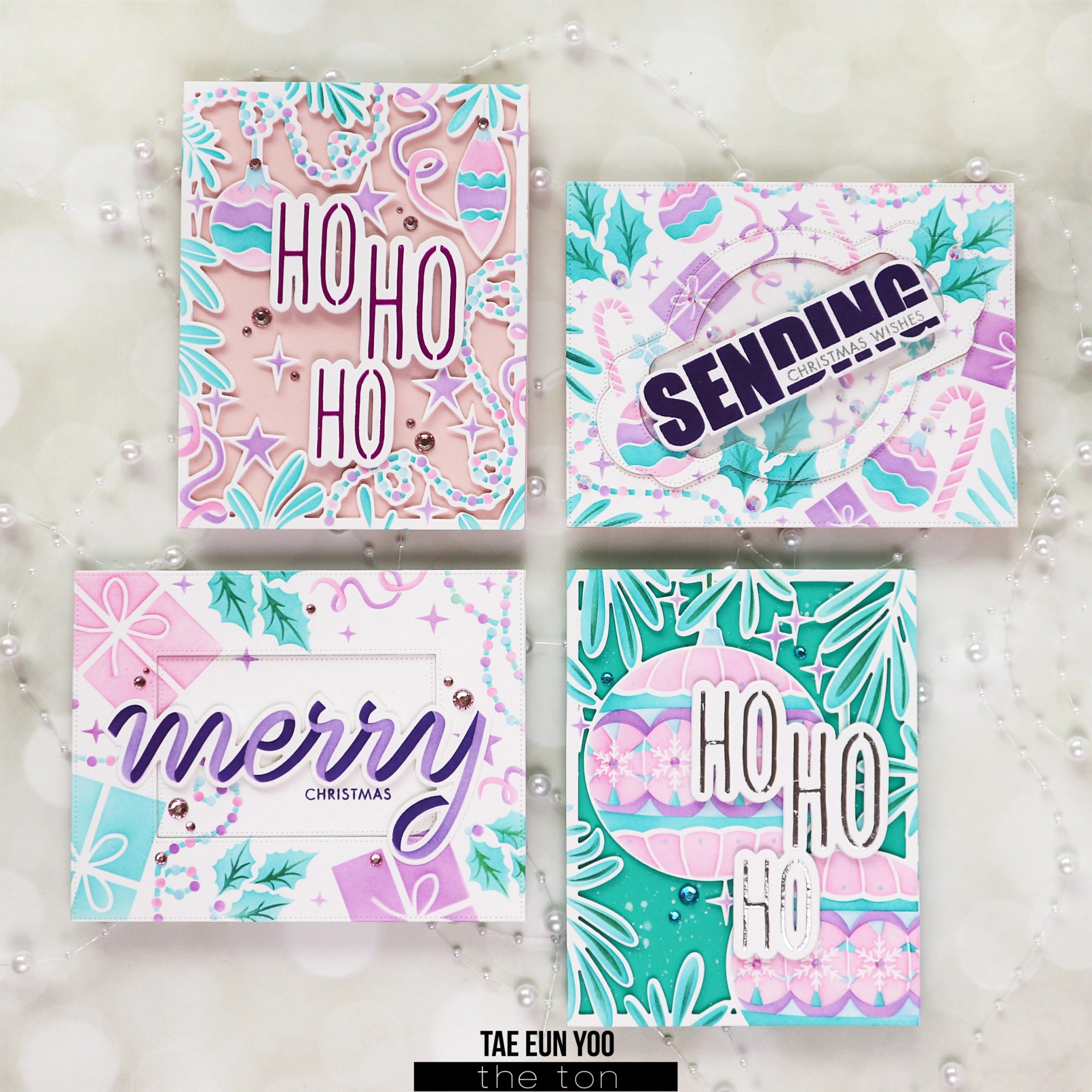 Jolly Season Large Stencils