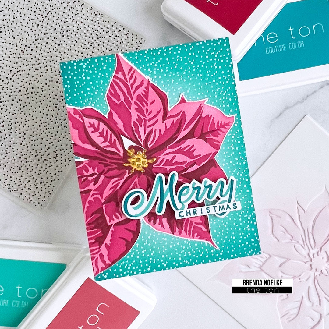 Jumbo Poinsettia Layering Stencils
