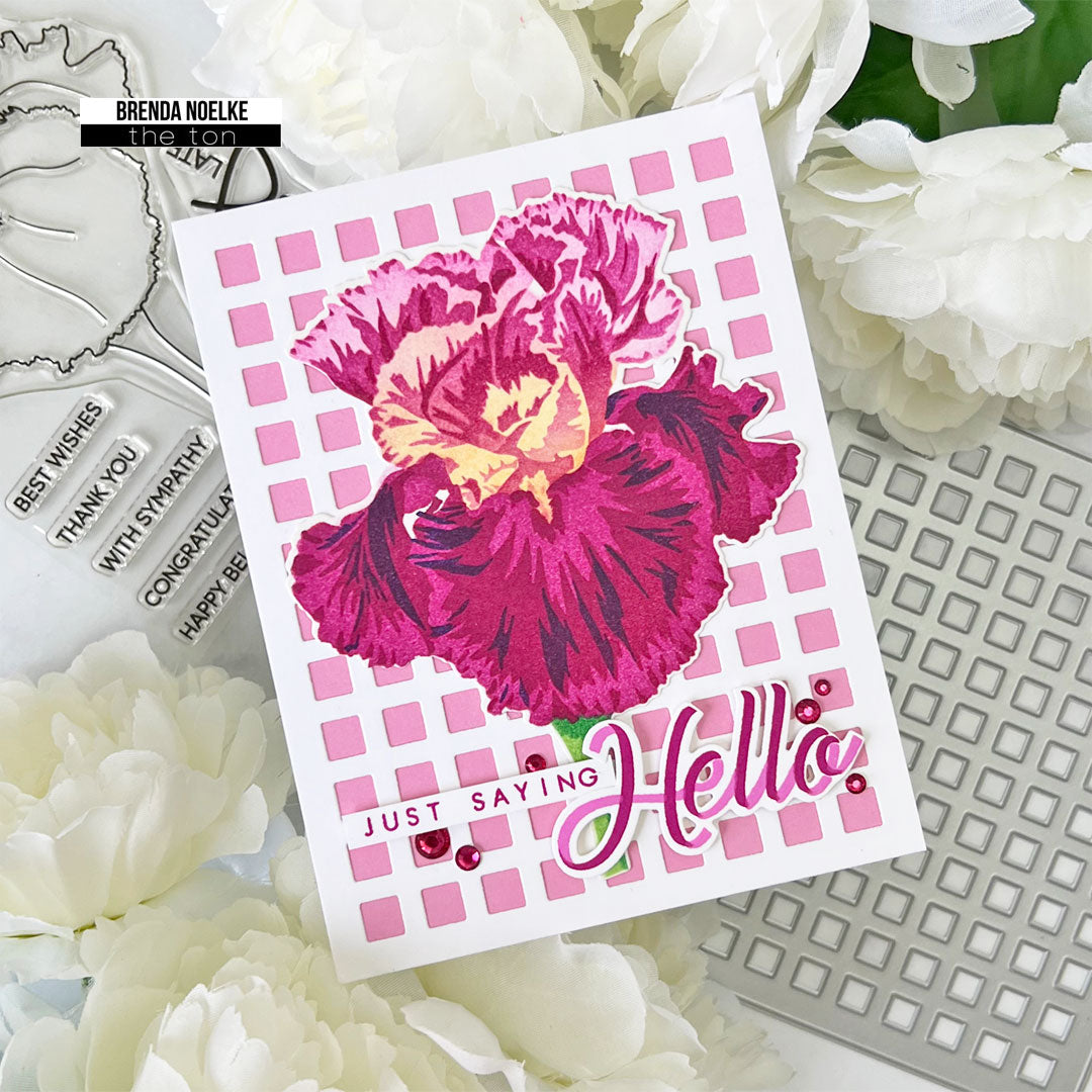 Jumbo Iris Layering Stencils