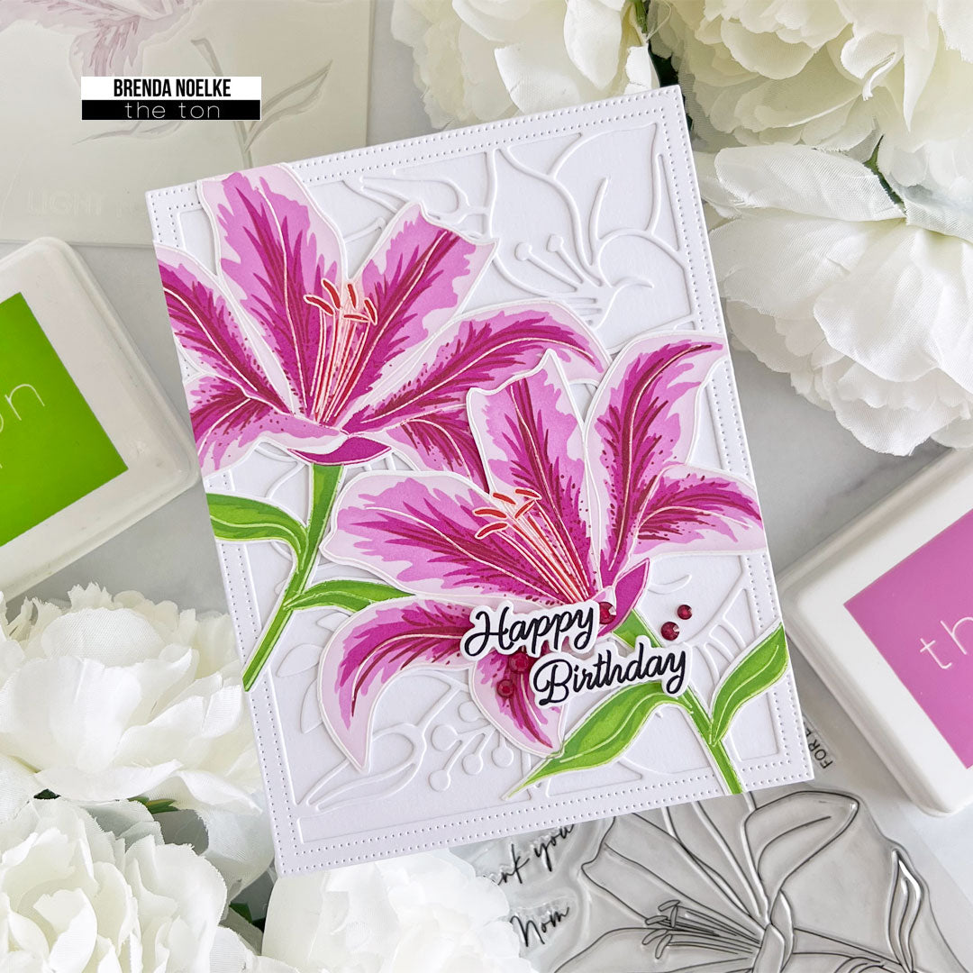 Lily Trio Layering Coverplate Dies