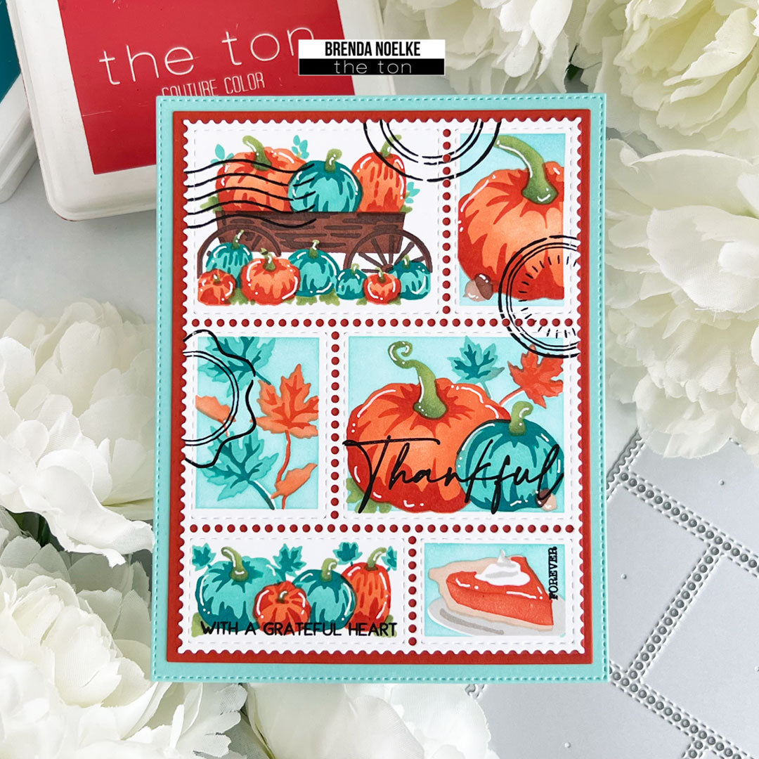 Postage: Autumn Layering Stencils