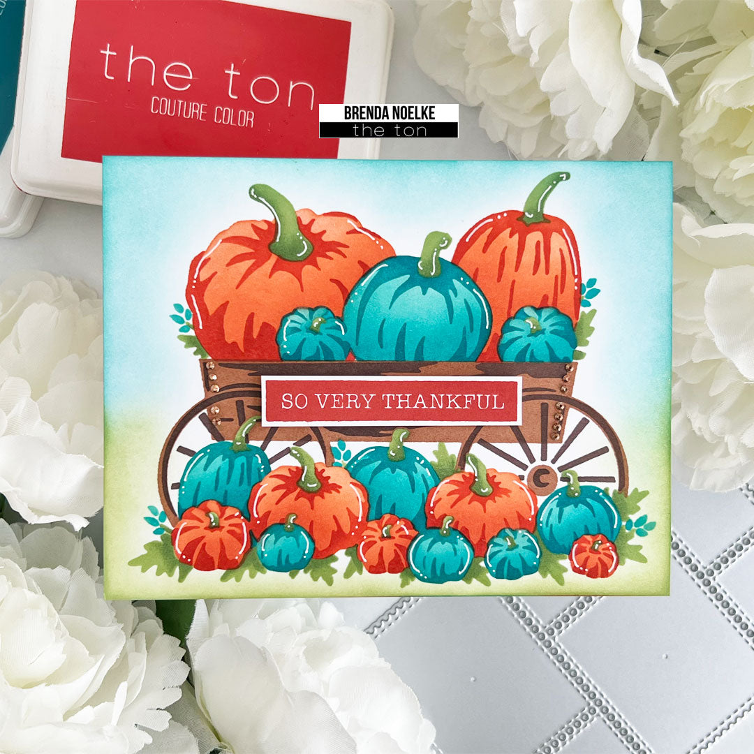 Pumpkin Wagon Layering Stencils