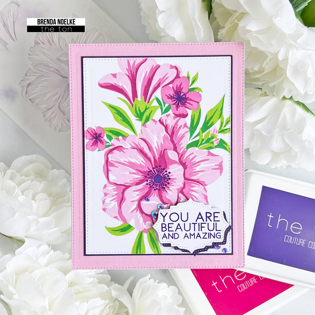 Sweet Bouquet Layering Stencils