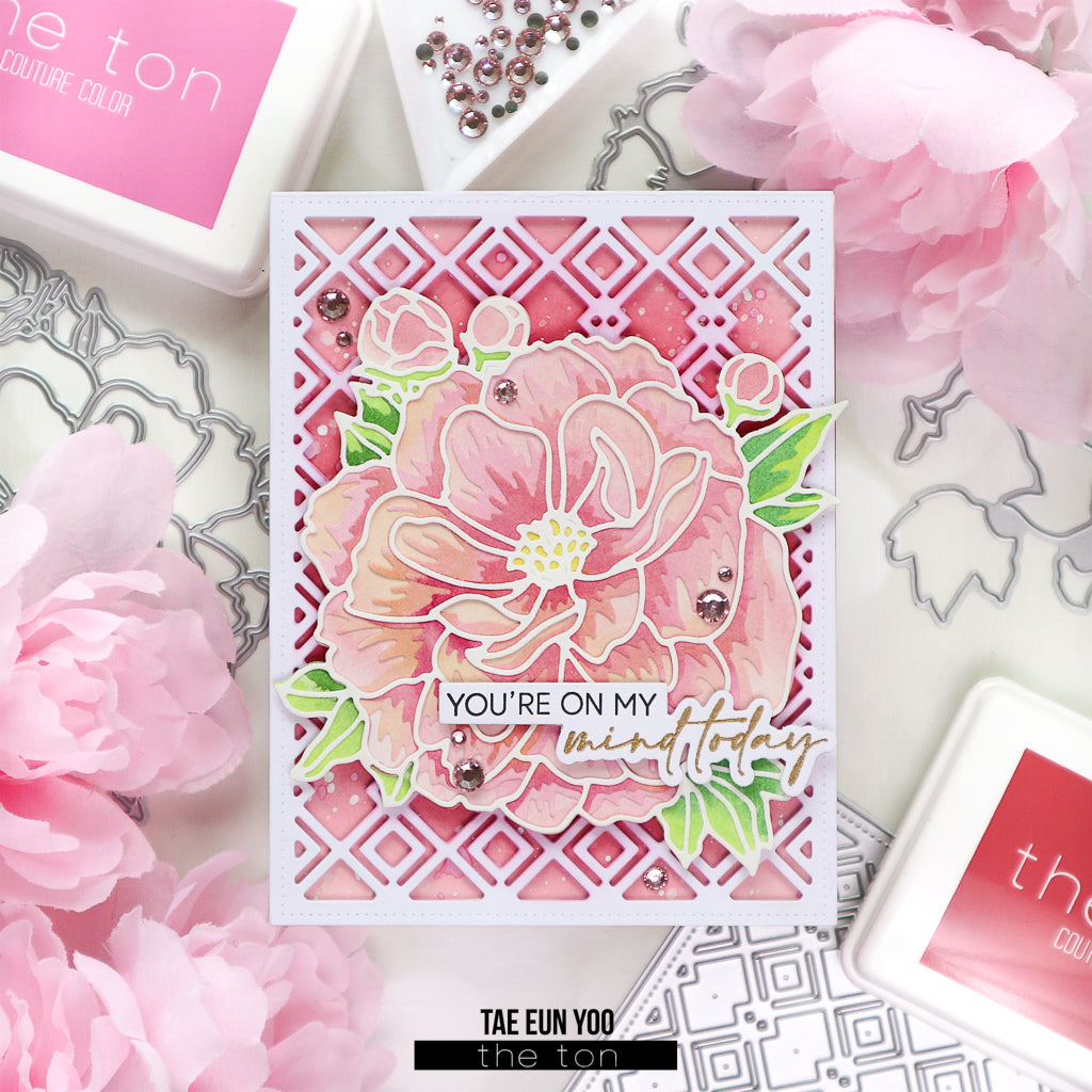 Lovely Peony Layering Dies