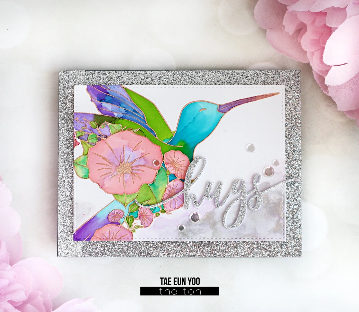 Love and Hugs Word Plate Dies