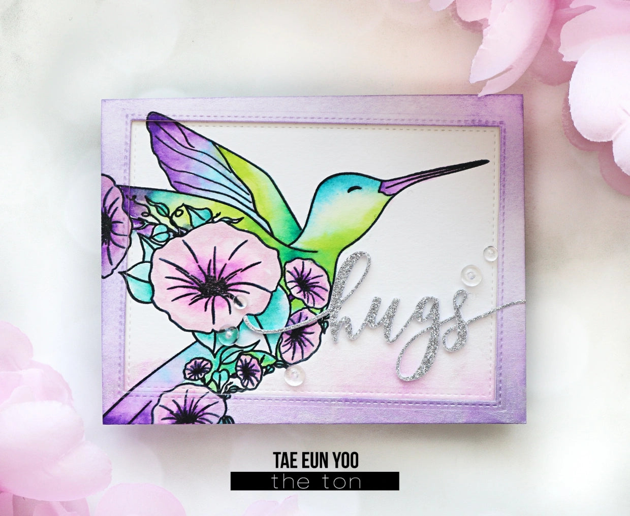 Love and Hugs Word Plate Dies
