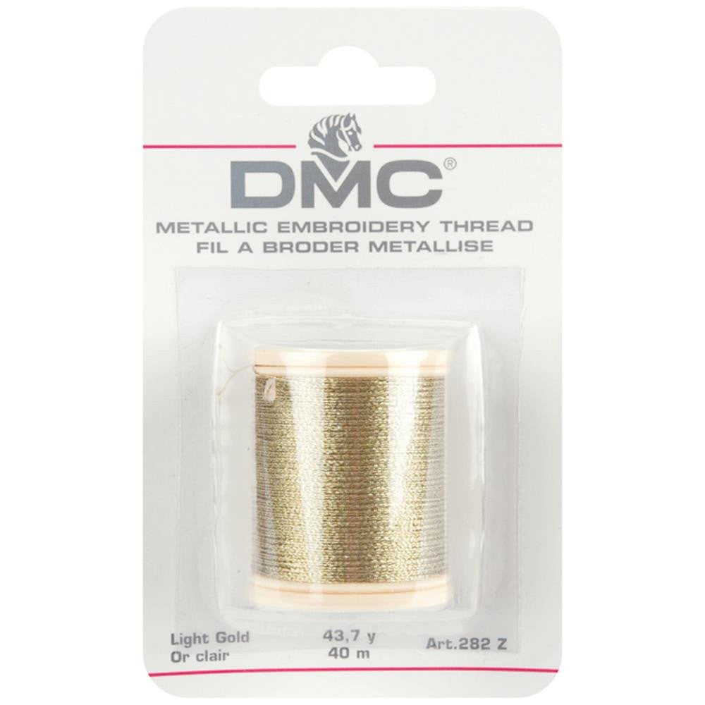 DMC Metallic Thread - Light Gold